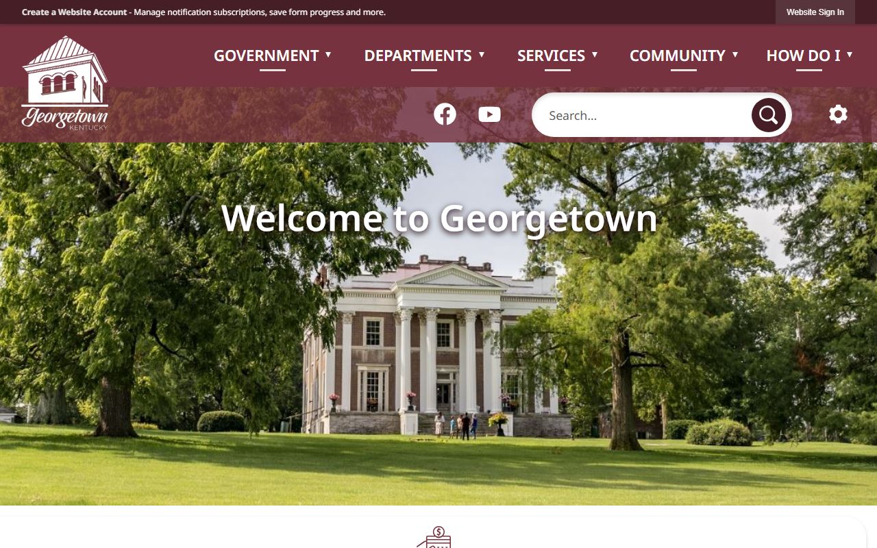 Georgetown city government public safety resources