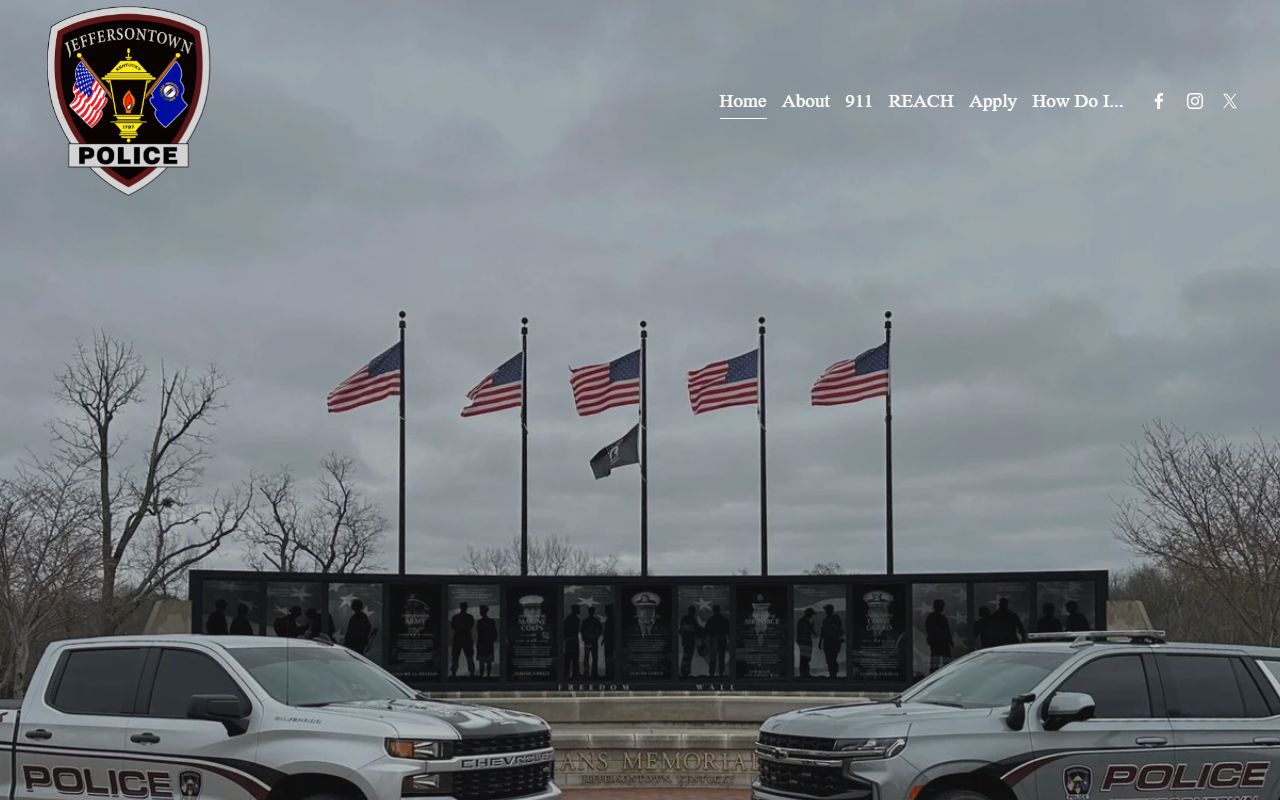 Jeffersontown Police Department building and services