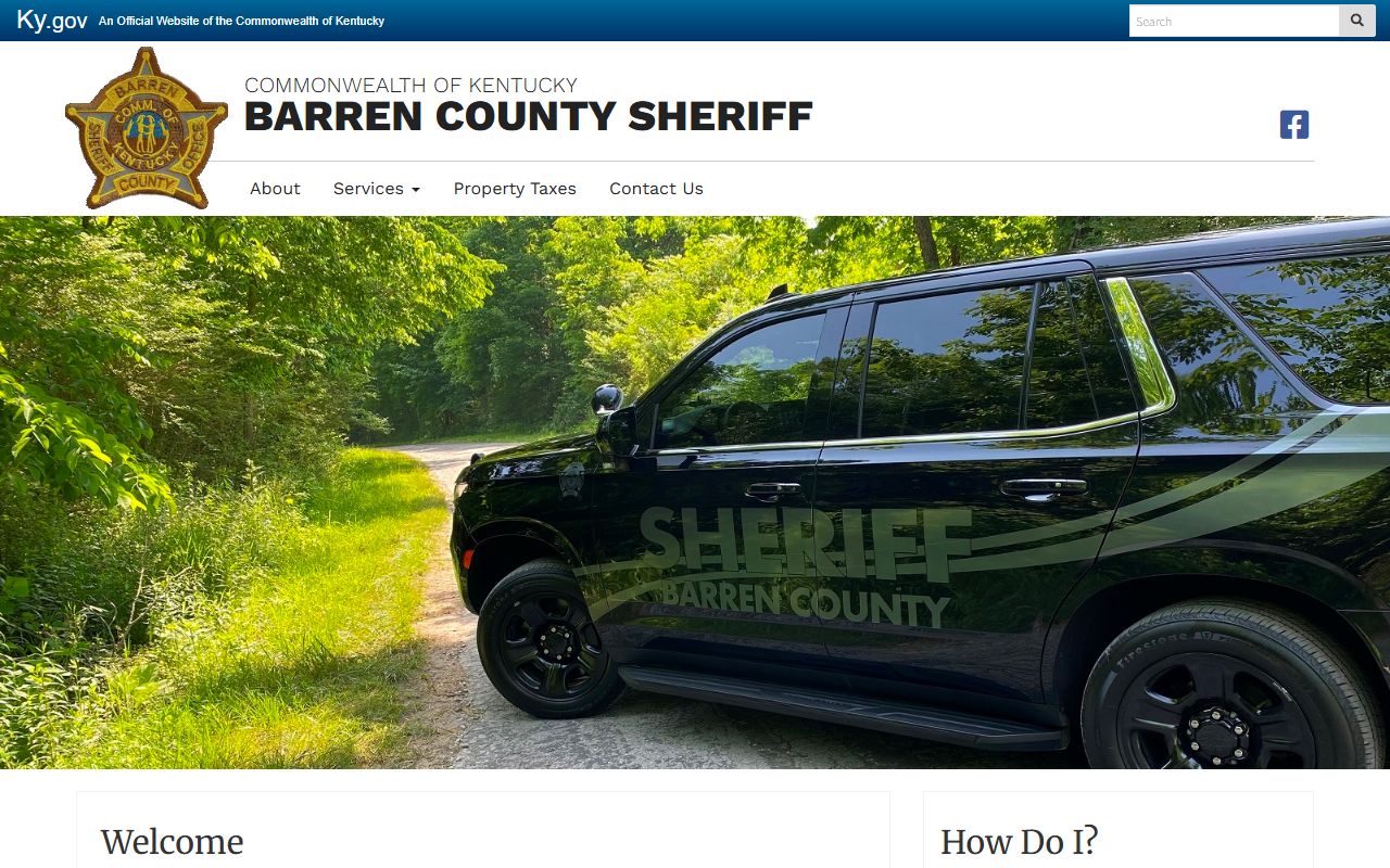 Barren County Sheriff's Office in Glasgow Kentucky