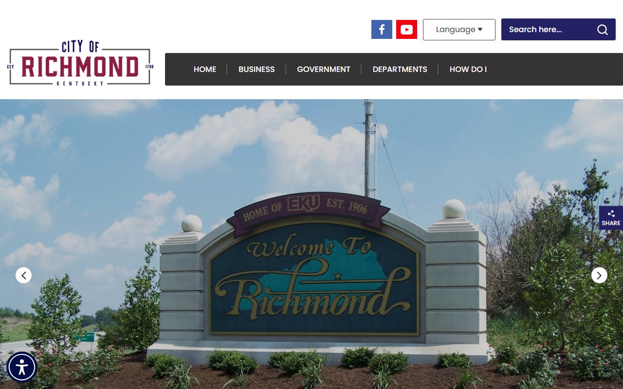 City of Richmond Kentucky Government website