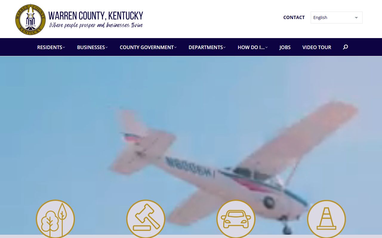 Warren County Government website